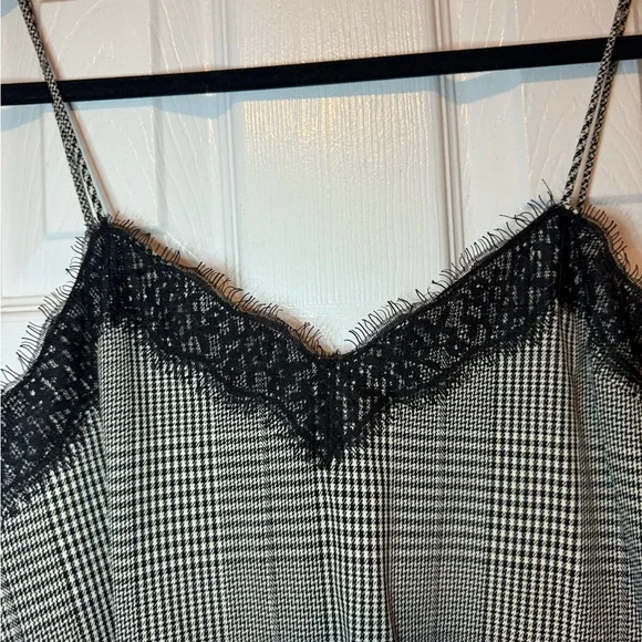 Zara Black and White Mini Dress - Picture 3 of 4